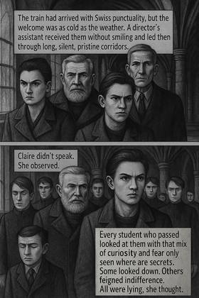 Read Claire and the Boarding School of Echoes  1 Page 9 in English