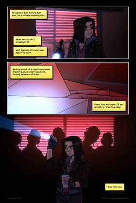Read Maho Noir  1 Page 1 in English