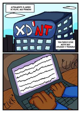 Read XD'NT Story  1 Page 3 in Spanish