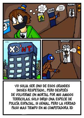 Read XD'NT Story  1 Page 8 in Spanish