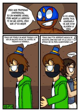 Read XD'NT Story  1 Page 5 in Spanish