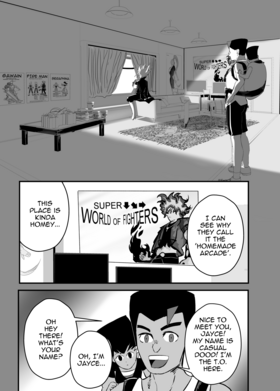 Read Super World of Fighters  4 Page 1 in English