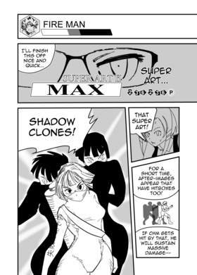 Read Super World of Fighters  7 Page 8 in English
