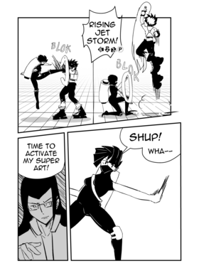 Read Super World of Fighters  8 Page 4 in English