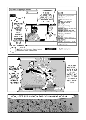 Read Super World of Fighters  12 Page 1 in English