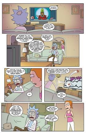 Read Rick and Morty vs. the Universe  1 Page 3 in English
