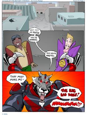 Read Attack Of The Mutant Cyborgs!  15 Page 1 in English