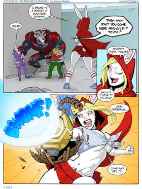 Read Attack Of The Mutant Cyborgs!  15 Page 3 in English