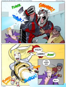 Read Attack Of The Mutant Cyborgs!  16 Page 1 in English