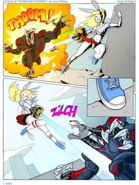 Read Attack Of The Mutant Cyborgs!  16 Page 2 in English
