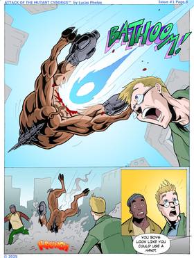 Read Attack Of The Mutant Cyborgs!  2 Page 1 in English