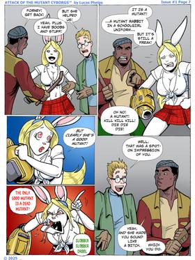 Read Attack Of The Mutant Cyborgs!  3 Page 2 in English