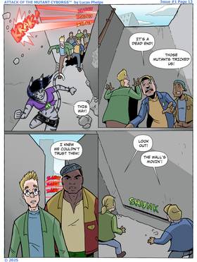 Read Attack Of The Mutant Cyborgs!  5 Page 1 in English