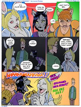 Read Attack Of The Mutant Cyborgs!  6 Page 2 in English