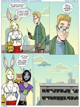 Read Attack Of The Mutant Cyborgs!  7 Page 2 in English