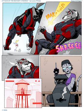 Read Attack Of The Mutant Cyborgs!  17 Page 2 in English