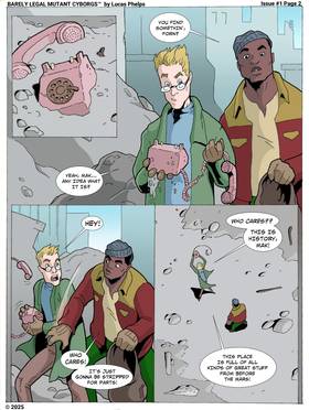 Read Barely Legal Mutant Cyborgs  1 Page 2 in English