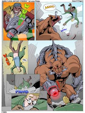 Read Barely Legal Mutant Cyborgs  2 Page 1 in English