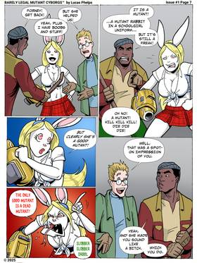 Read Barely Legal Mutant Cyborgs  3 Page 1 in English