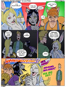 Read Barely Legal Mutant Cyborgs  6 Page 2 in English