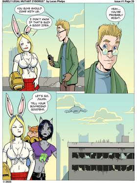 Read Barely Legal Mutant Cyborgs  7 Page 2 in English