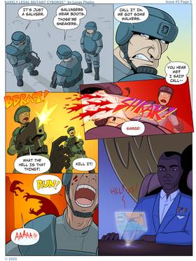 Read Barely Legal Mutant Cyborgs  8 Page 2 in English