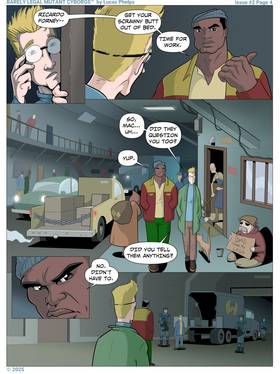 Read Barely Legal Mutant Cyborgs  9 Page 1 in English