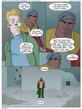 Read Barely Legal Mutant Cyborgs  9 Page 3 in English