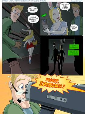 Read Barely Legal Mutant Cyborgs  10 Page 3 in English