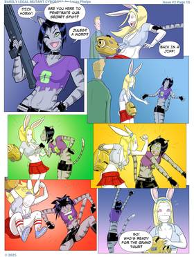 Read Barely Legal Mutant Cyborgs  11 Page 2 in English