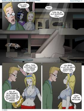 Read Barely Legal Mutant Cyborgs  11 Page 1 in English