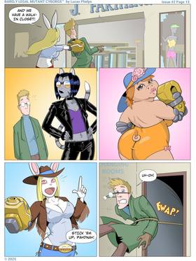 Read Barely Legal Mutant Cyborgs  12 Page 1 in English