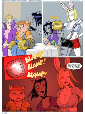 Read Barely Legal Mutant Cyborgs  13 Page 1 in English