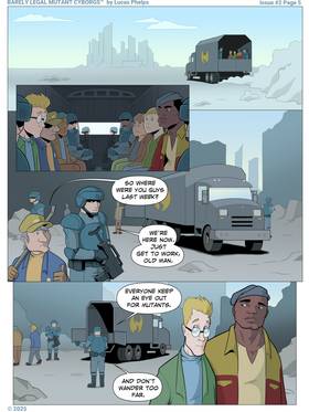 Read Barely Legal Mutant Cyborgs  9 Page 3 in English