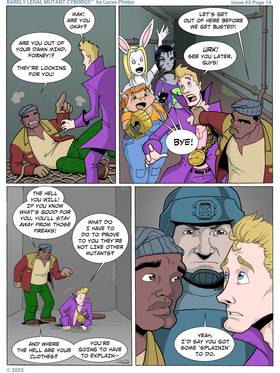 Read Attack Of The Mutant Cyborgs!  14 Page 1 in English