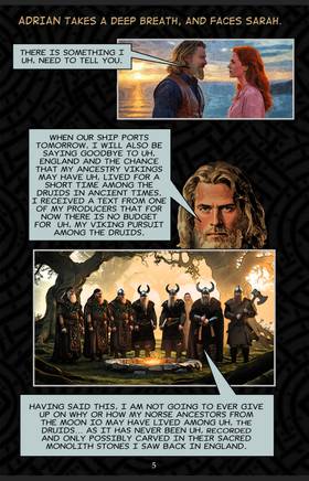 Read The Return of "Birdman From Io" 25 years - Issue 3  1 Page 5 in English