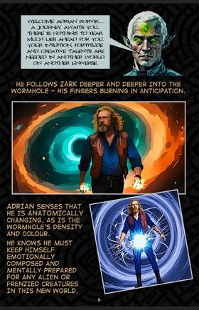 Read The Return of "Birdman From Io" 25 years - Issue 3  1 Page 8 in English
