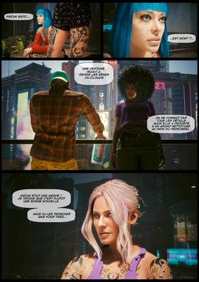 Read cyberpunk2077 she fell first  9 Page 3 in French