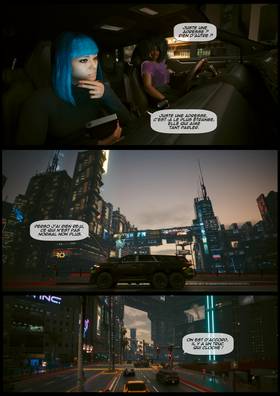 Read cyberpunk2077 she fell first  10 Page 5 in French
