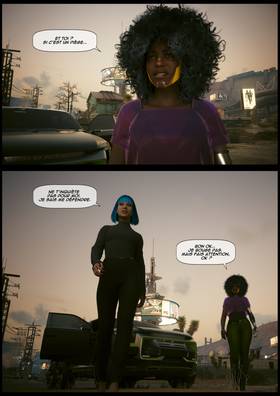 Read cyberpunk2077 she fell first  10 Page 10 in French