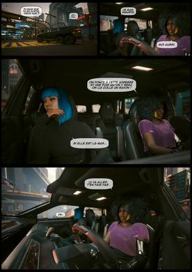 Read cyberpunk2077 she fell first  10 Page 6 in French