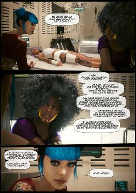 Read cyberpunk2077 she fell first  11 Page 5 in French