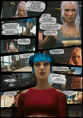 Read cyberpunk2077 she fell first  11 Page 6 in French