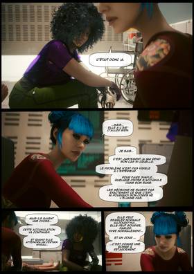 Read cyberpunk2077 she fell first  11 Page 7 in French