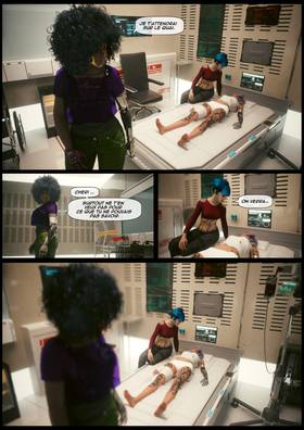 Read cyberpunk2077 she fell first  11 Page 9 in French