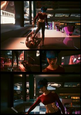 Read cyberpunk2077 she fell first  12 Page 4 in French