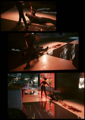 Read cyberpunk2077 she fell first  12 Page 5 in French