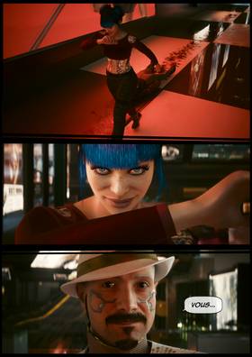 Read cyberpunk2077 she fell first  12 Page 9 in French