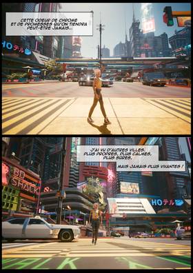 Read cyberpunk2077 she fell first  1 Page 3 in French