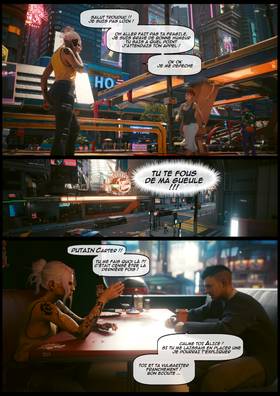 Read cyberpunk2077 she fell first  1 Page 5 in French